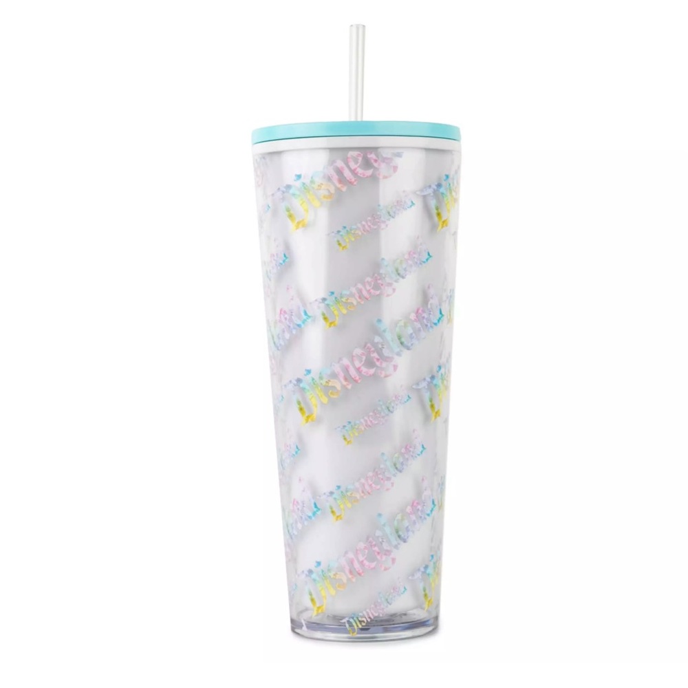 Disneyland Pastel Logo Tumbler with Straw